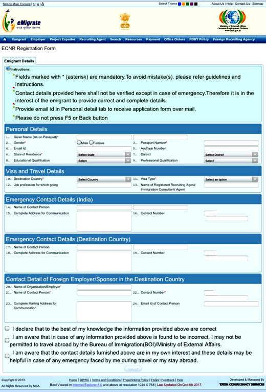 ENCR registrat...